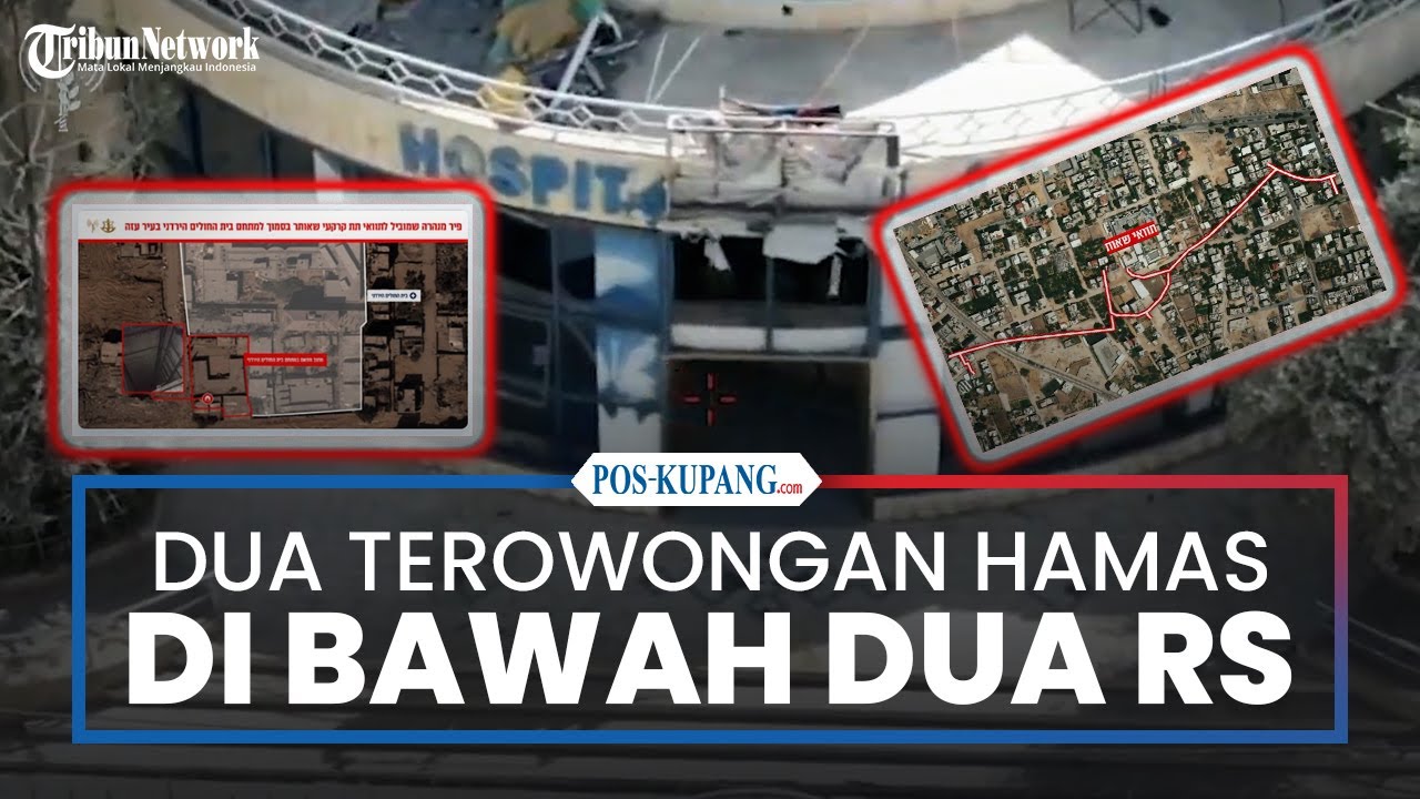 IDF Temukan Dua Terowongan Hamas Dibawah Dua Rumah Sakit Di Kota Gaza
