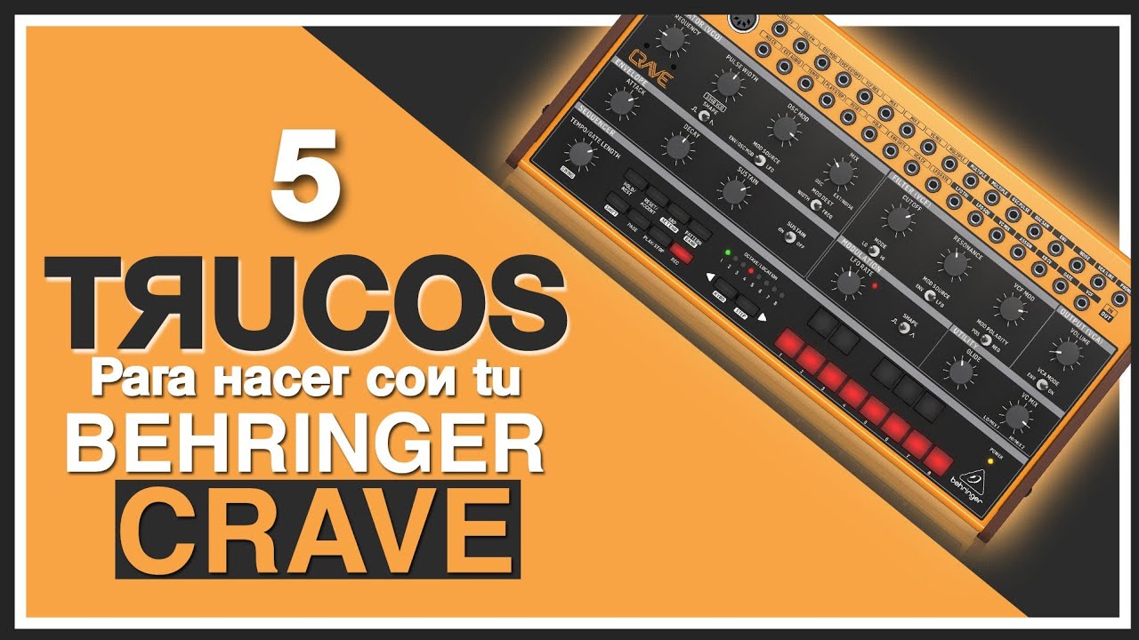 💥 Behringer CRAVE 💥 ¡TUTORIAL en español!