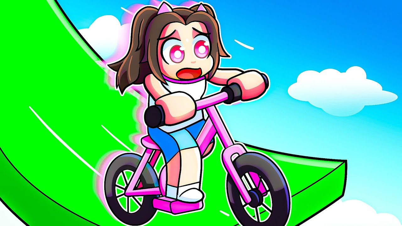 Roblox Obby, BUT You're On A BIKE!