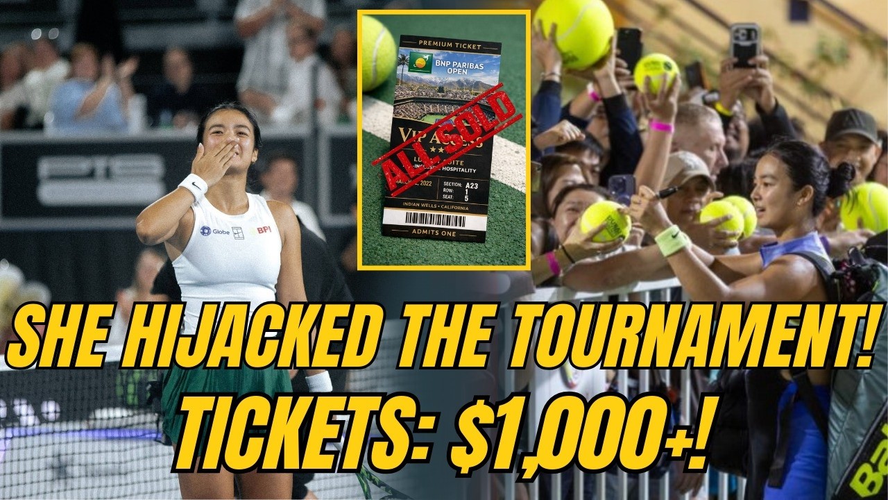 CALIFORNIA ERUPTS! 🌋 Alex Eala Hijacks Indian Wells 2026 as Ticket Prices EXPLODE! 🇵🇭😱