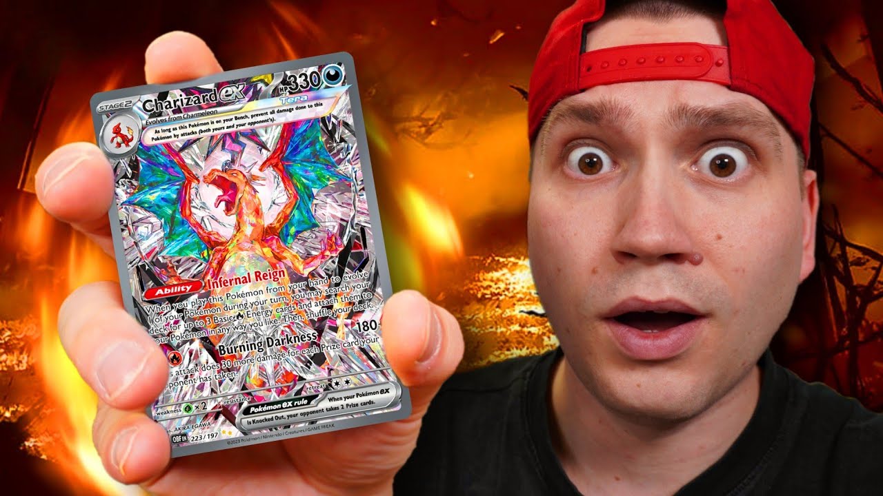 Saanko CHARIZARDIN?? | Obsidian Flames booster box