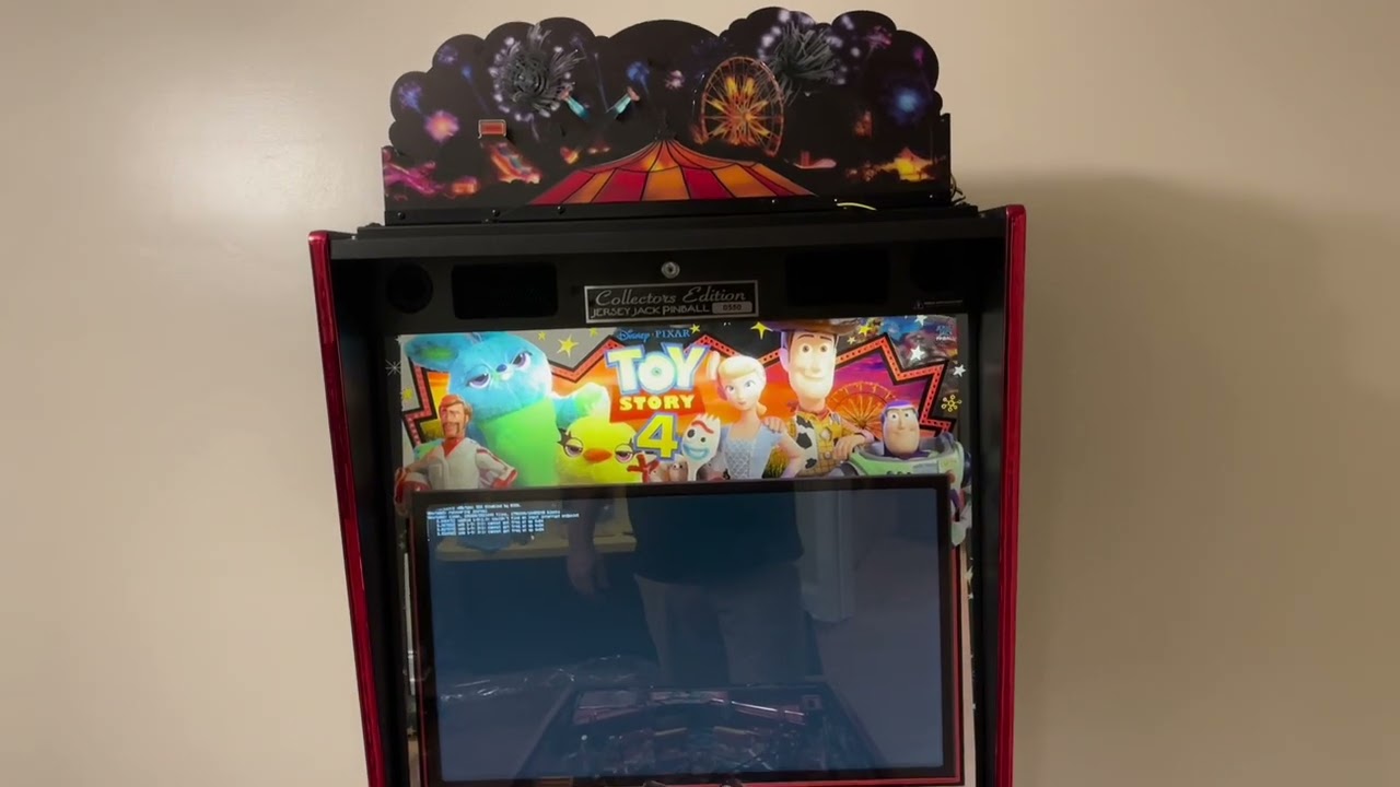 JJP Toy Story 4 Pinball Collectors Edition Unboxing and Game Play CE