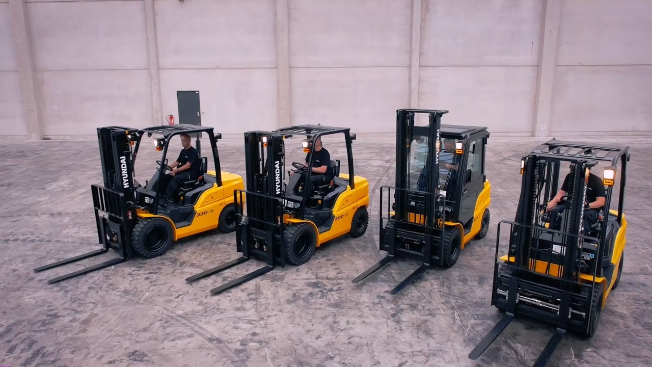 HYUNDAI NEW DIESEL FORKLIFT IN EUROPE
