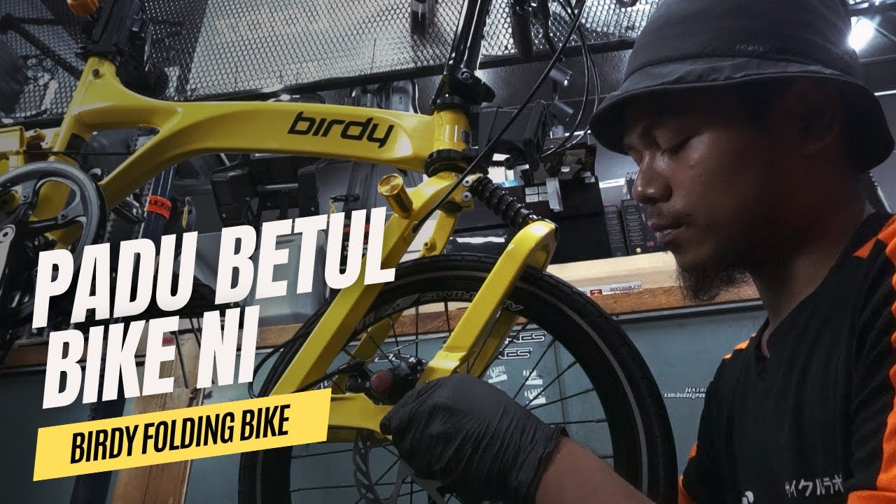 BIRDY Folding Bike Full Service / Servis Lengkap ~ Basikal Lipat Yang UNIK