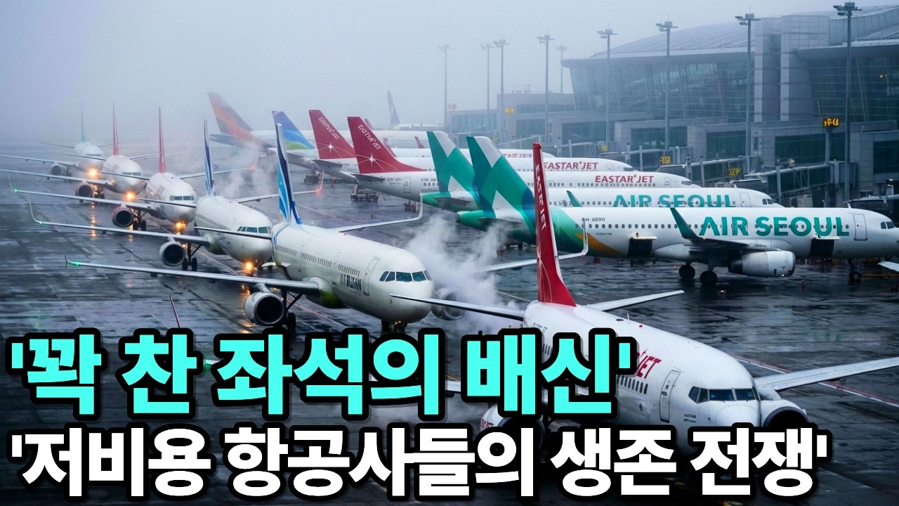 당신이 탄 비행기는 웃고 있지만, 항공사는 울고 있다: LCC 흑자도산의 잔인한 진실