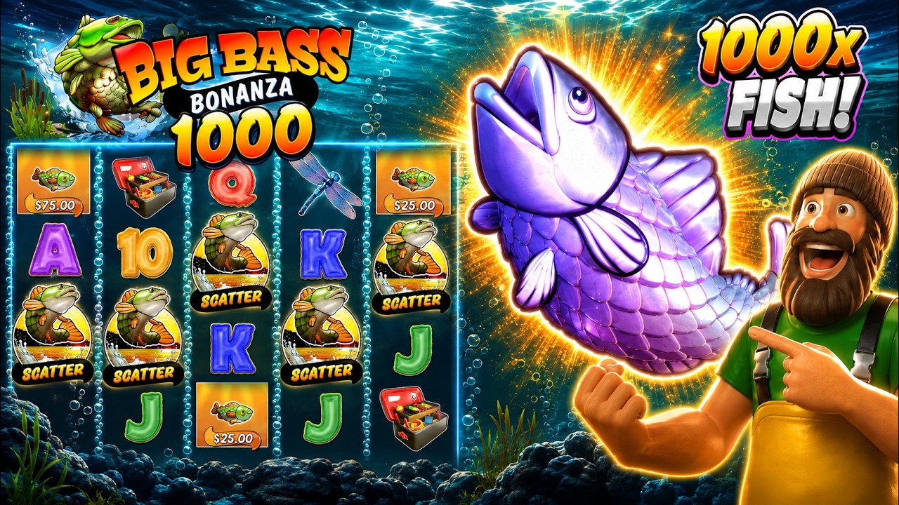 Big Bass Bonanza 1000 | Super Bonus Buy | 1000x Fish | Pragmatic Play | Demo