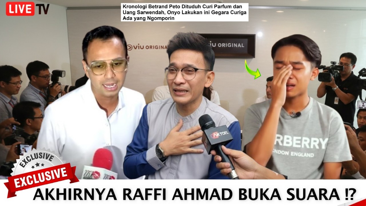 HEBOH ! AKHIRNYA RAFFI AHMAD BUKA SUARA SOAL PENCURI UANG SARWENDAH , BUKAN ONYO