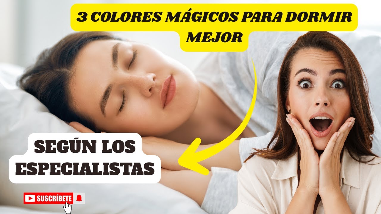 🛌3 Colores Mágicos para Dormir Mejor | Según los especialistas🏠