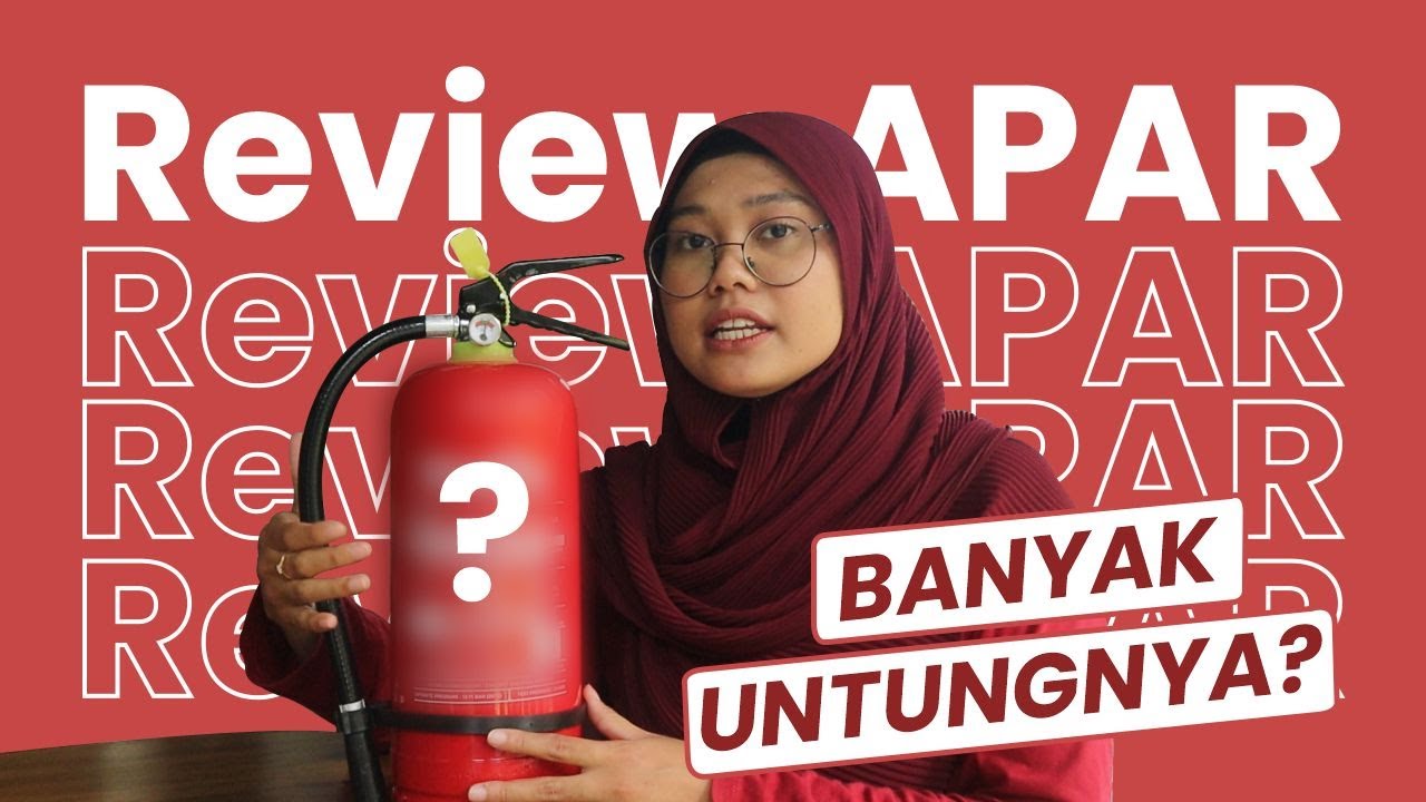 REVIEW ALAT PEMADAM API 3 KG POWDER - APAR CANGGIH DAN BANYAK UNTUNGNGNYA?