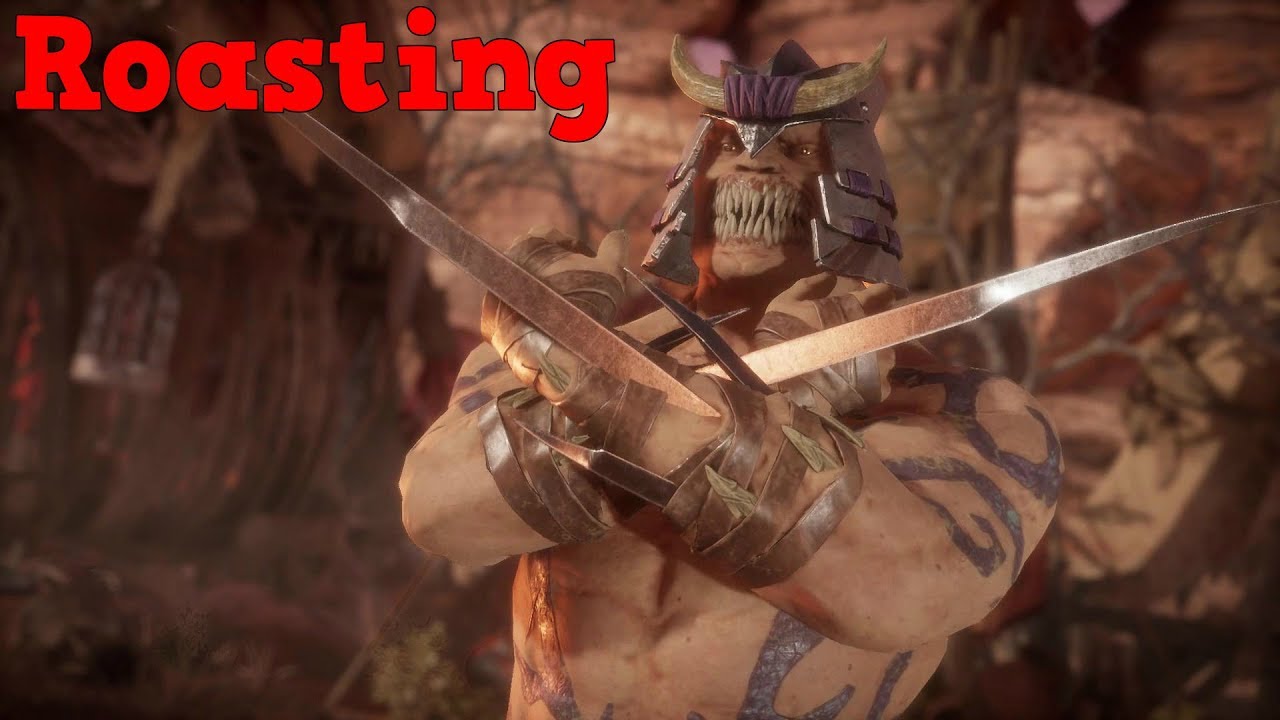 Mortal Kombat 11 : Baraka Roasting Kombatants Intro Dialogues