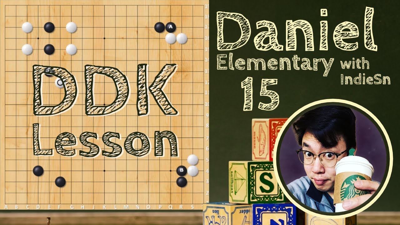 Staying Ahead, Not Pushing From Behind - DDK Lesson with IndieSn - Go / Weiqi / Baduk