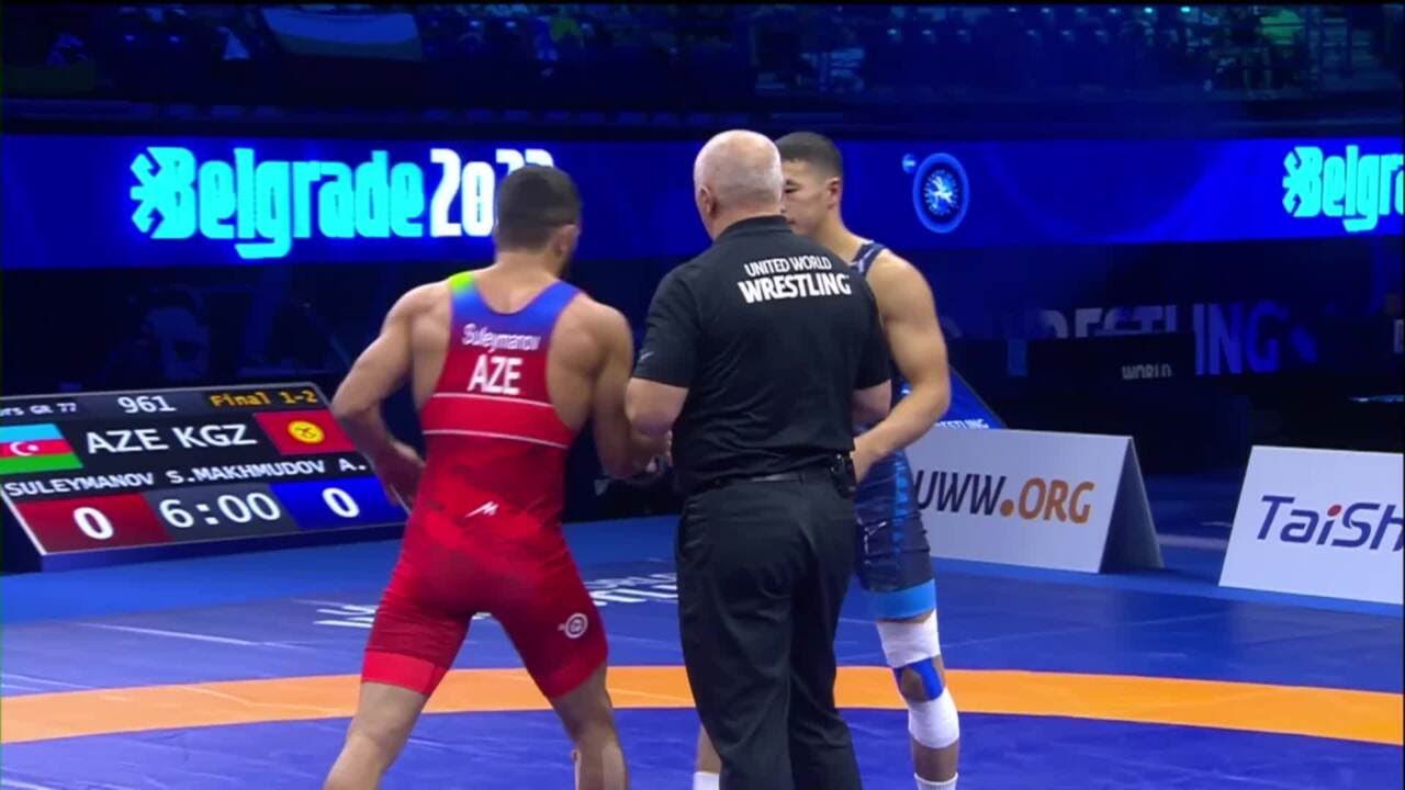 Sanan SULEYMANOV (AZE) vs. Akzhol MAKHMUDOV (KGZ) | Seniors World Championships 2023 | Gold Medal |