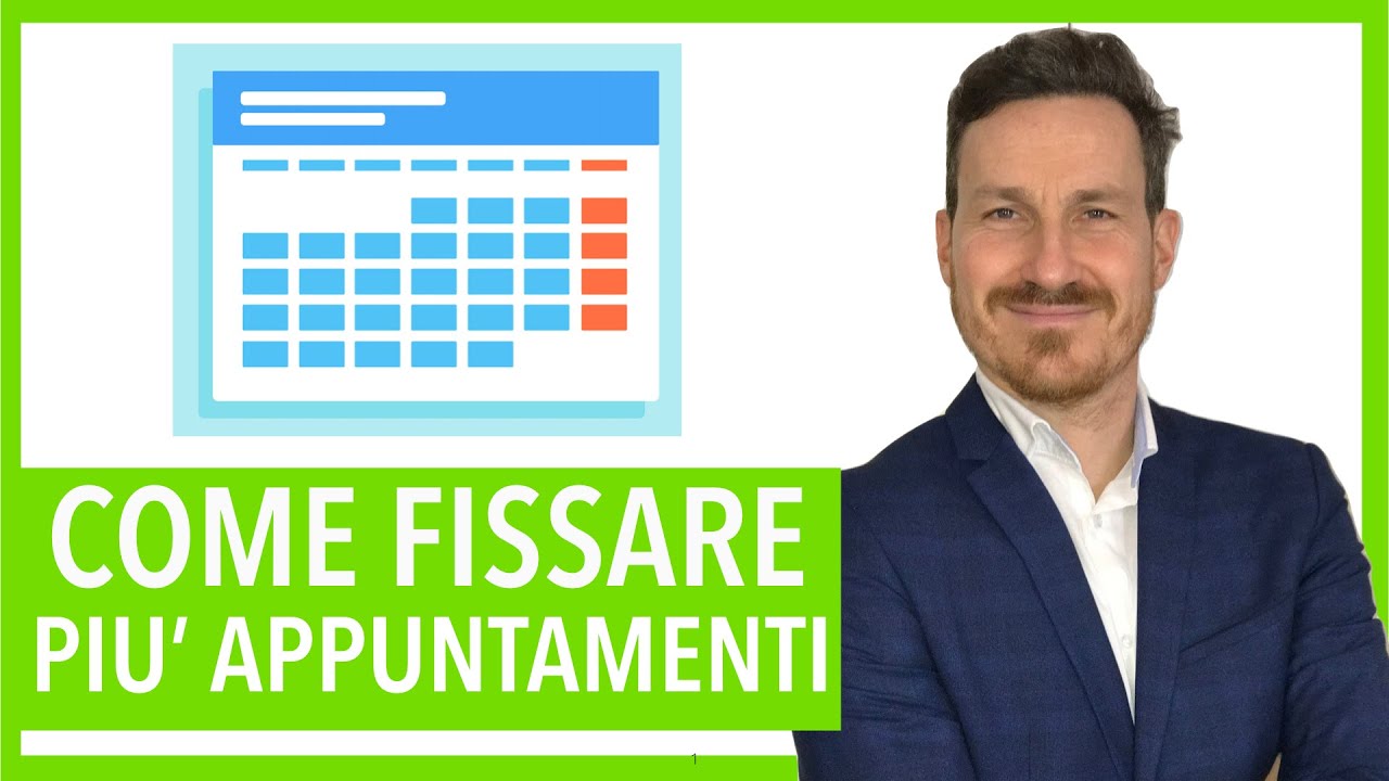 Come fissare più appuntamenti
