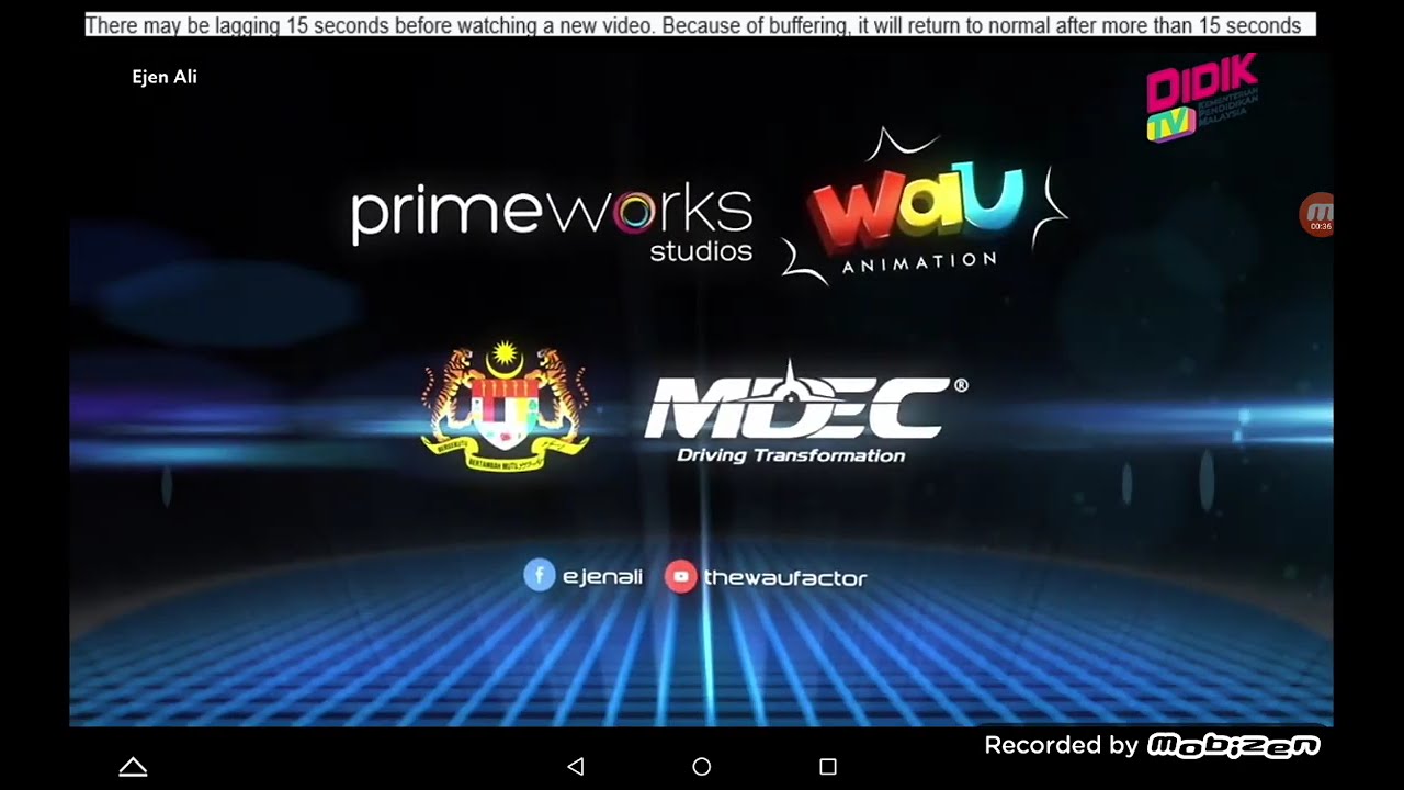 Primeworks, Wau Animation, The Gorvement of Malaysia, MDEC, Akan Kembali Logo (DidikTV KPM Version)