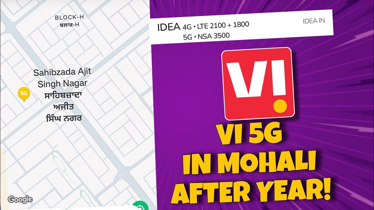 Vi 5G Test in Mohali After Year🔥