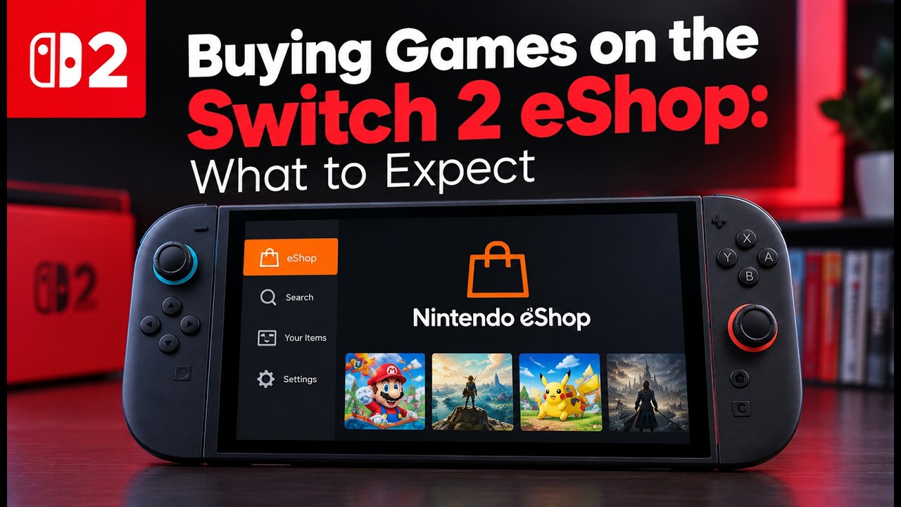 Buying Games on the Switch 2 eShop: What to Expect