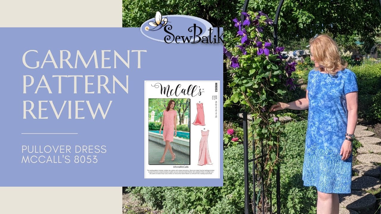 Pattern Review - Pullover Dress - McCall's 8053