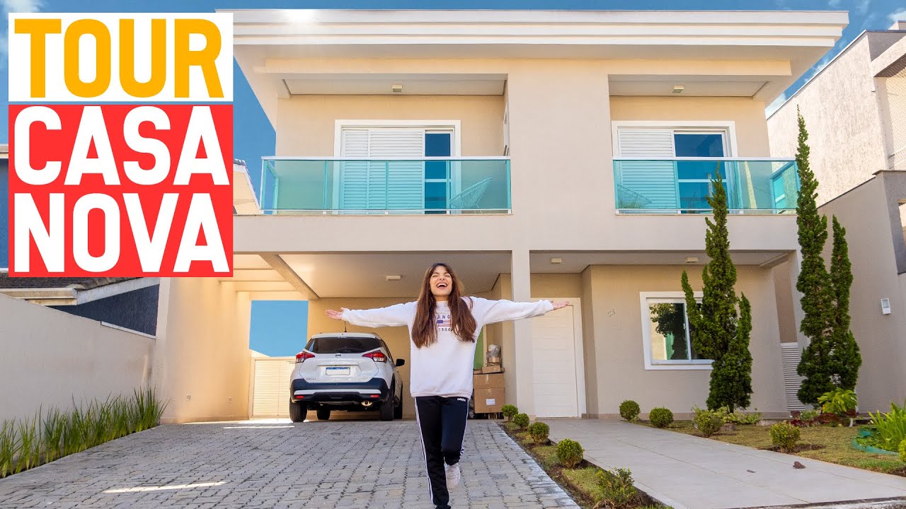 TOUR pela NOSSA CASA NOVA! Parte 1