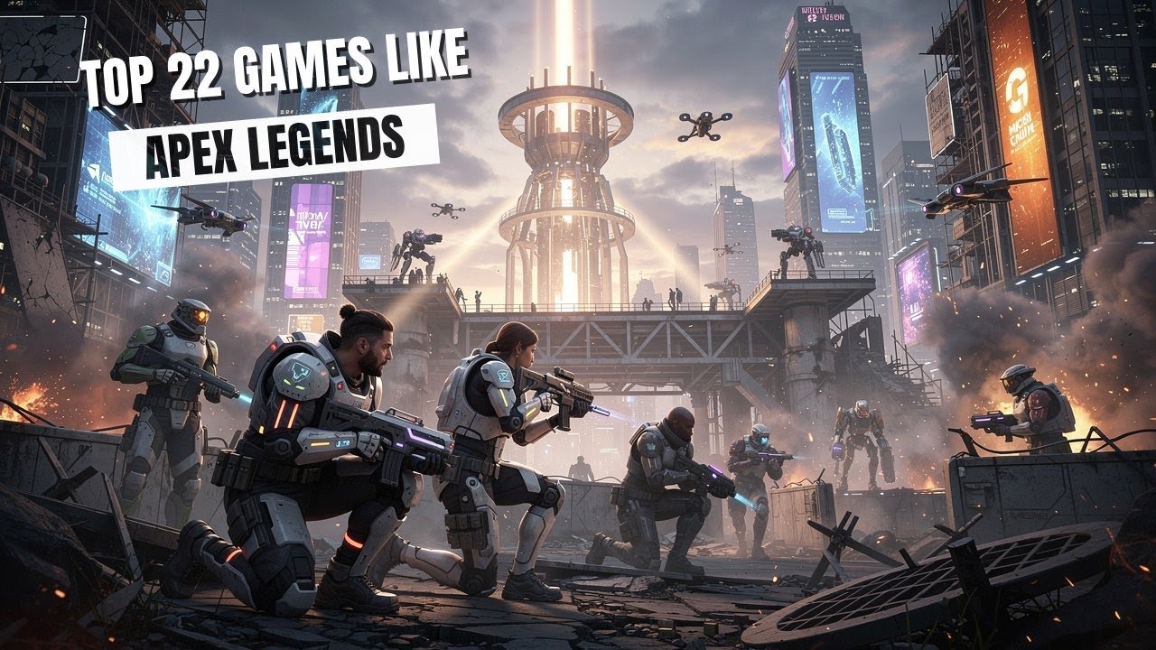 Top 22 mobile games like Apex Legends