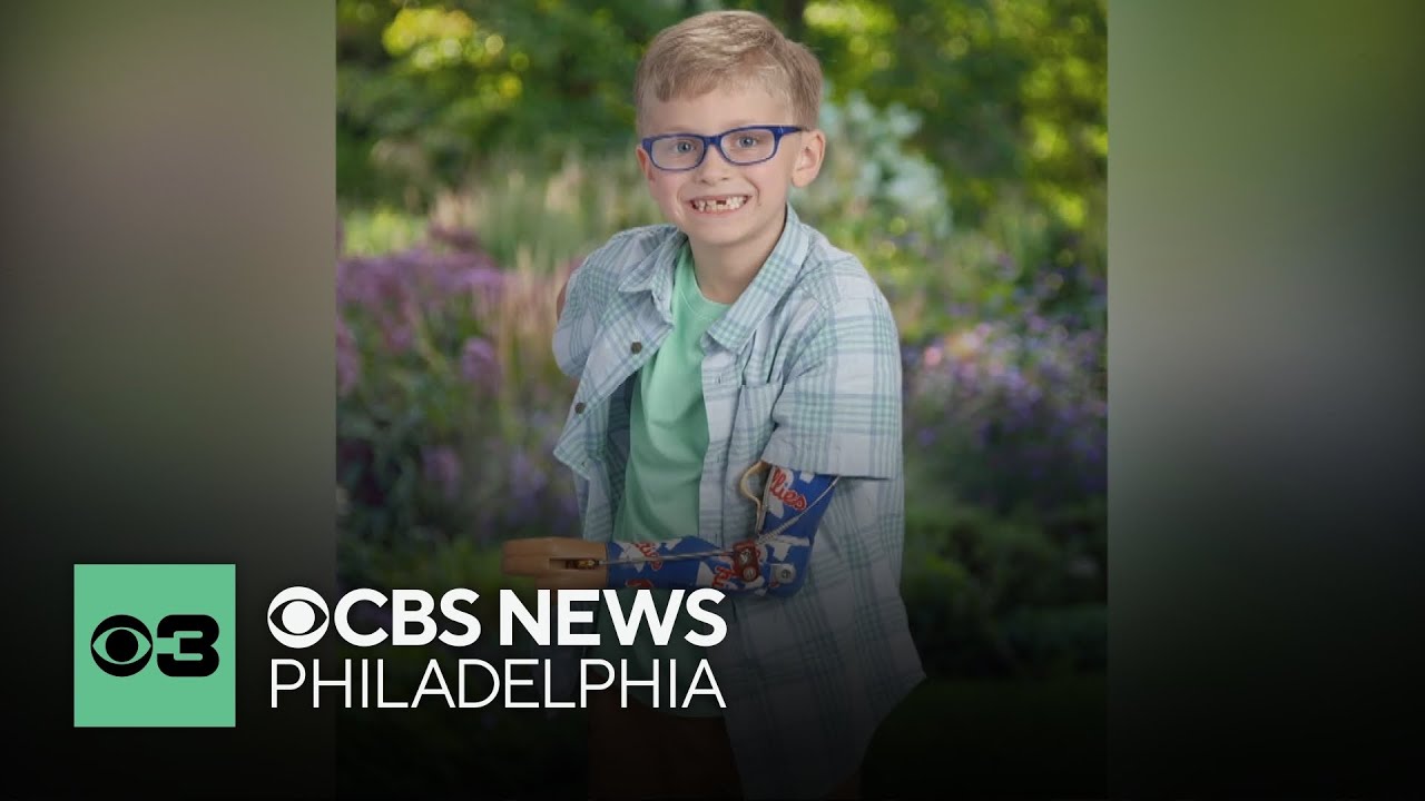 Pennsylvania kid and dedicated fan receives Phillies prosthetic arm