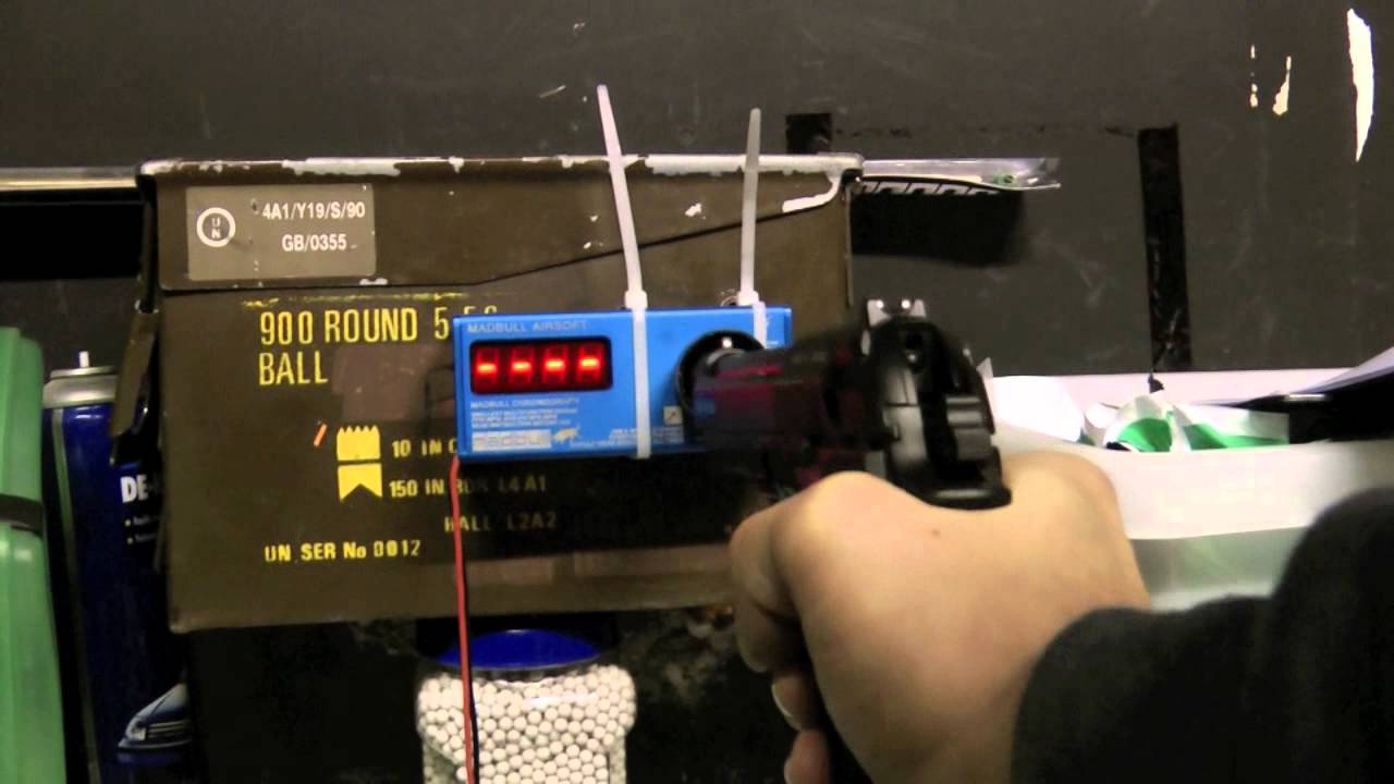 Airsoft Abbey Predator Vs Brut Sniper Gas Test Video - HD