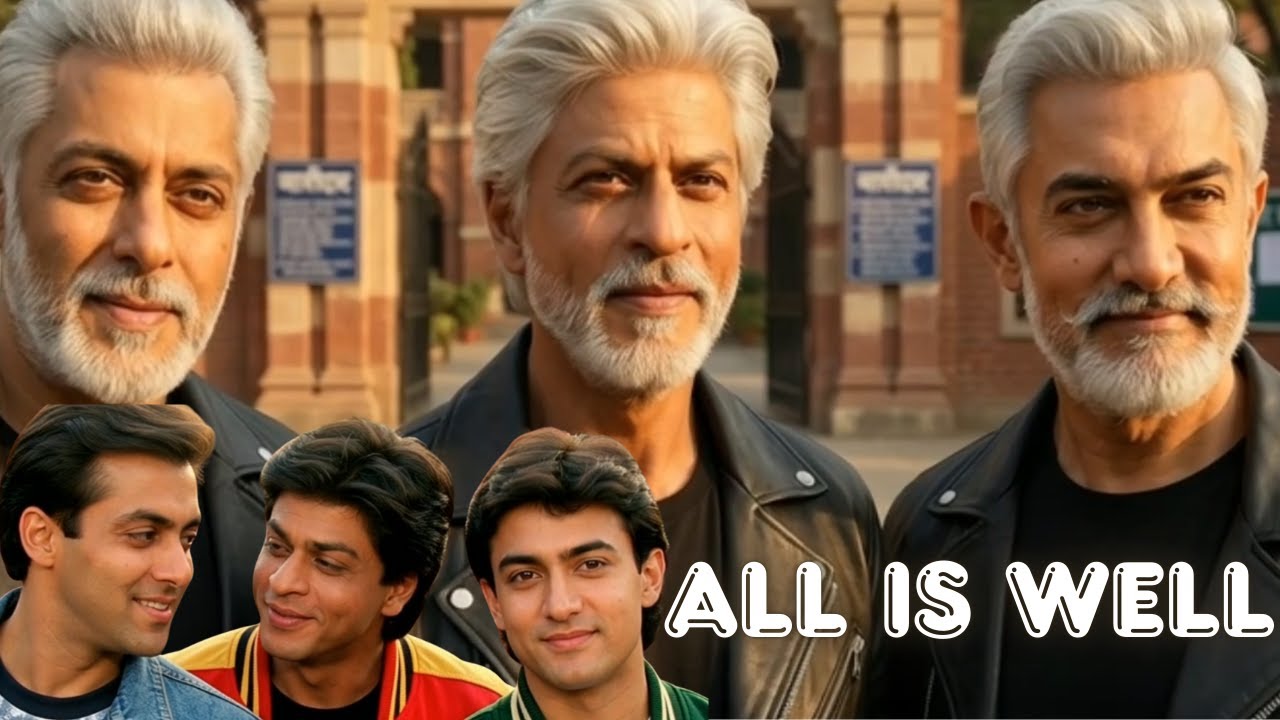 All Is Well | Shah Rukh Khan, Salman Khan & Aamir Khan | Epic Bollywood Song | New Hindi Song