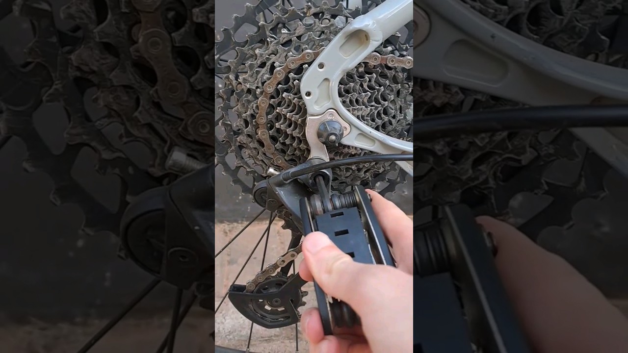 How to fix bike gears from slipping #mtb #mtblife #mtblove