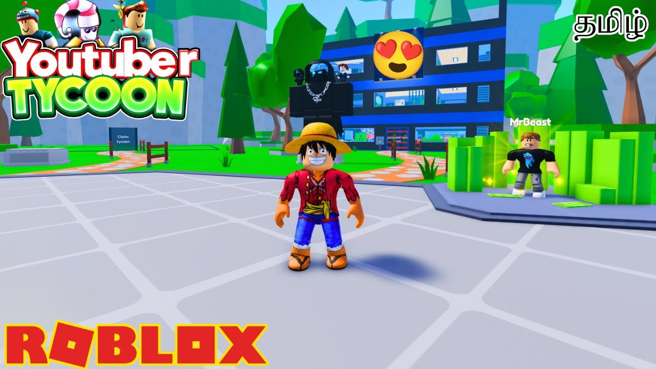 Roblox Youtuber Tycoon Gameplay in Tamil | Earth Gamer