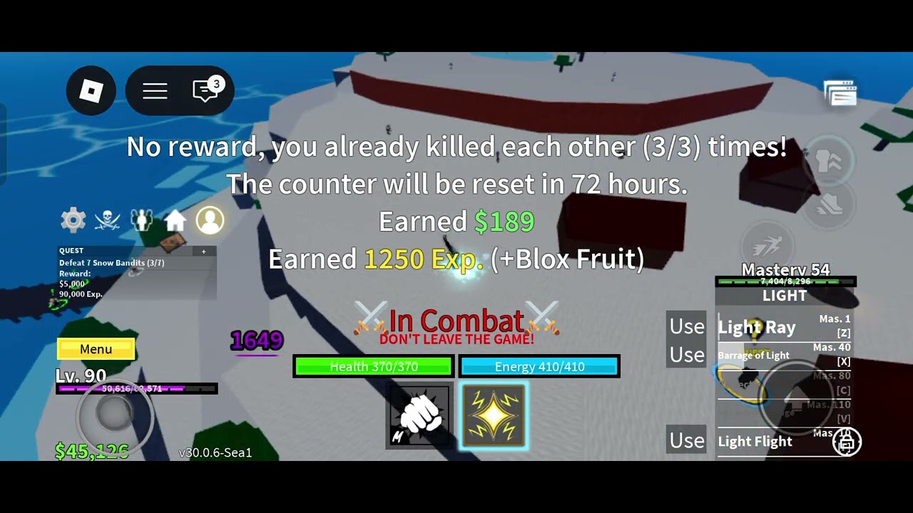 How should I get more level fast 🤔🤔 | Roblox | bloxfruit 
