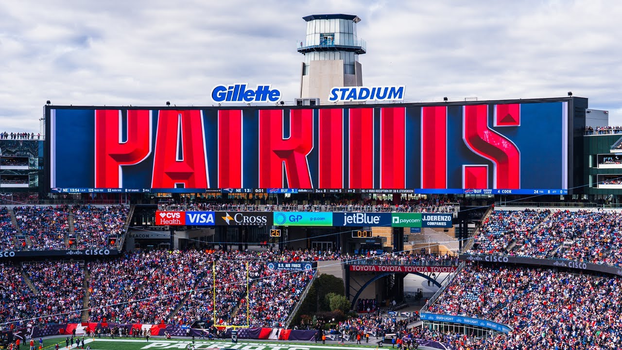 The Ever-Evolving LED Experience at Gillette Stadium