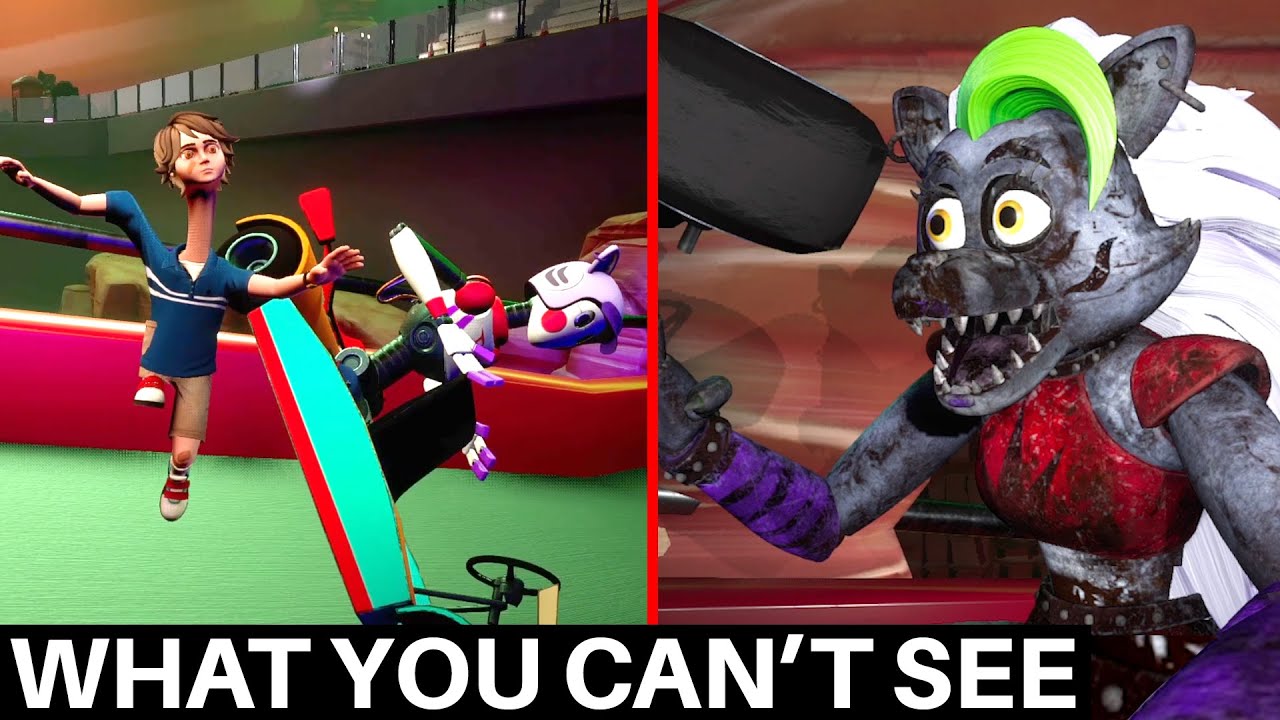 How Roxy's Death Looks Off Camera in FNAF