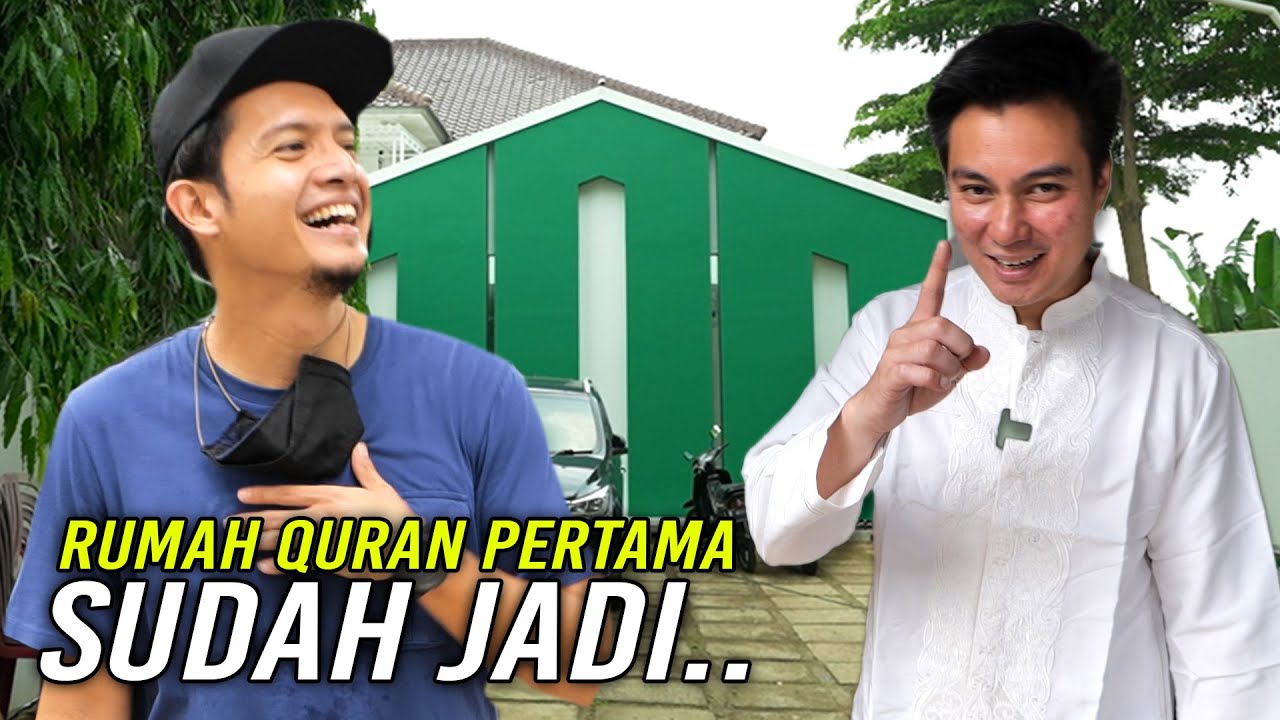 RUMAH QURAN PERTAMA SUDAH JADI .. SEMUA TEMAN2 SAYA YANG MEMBANGUN, MEREKALAH YANG HEBAT ..