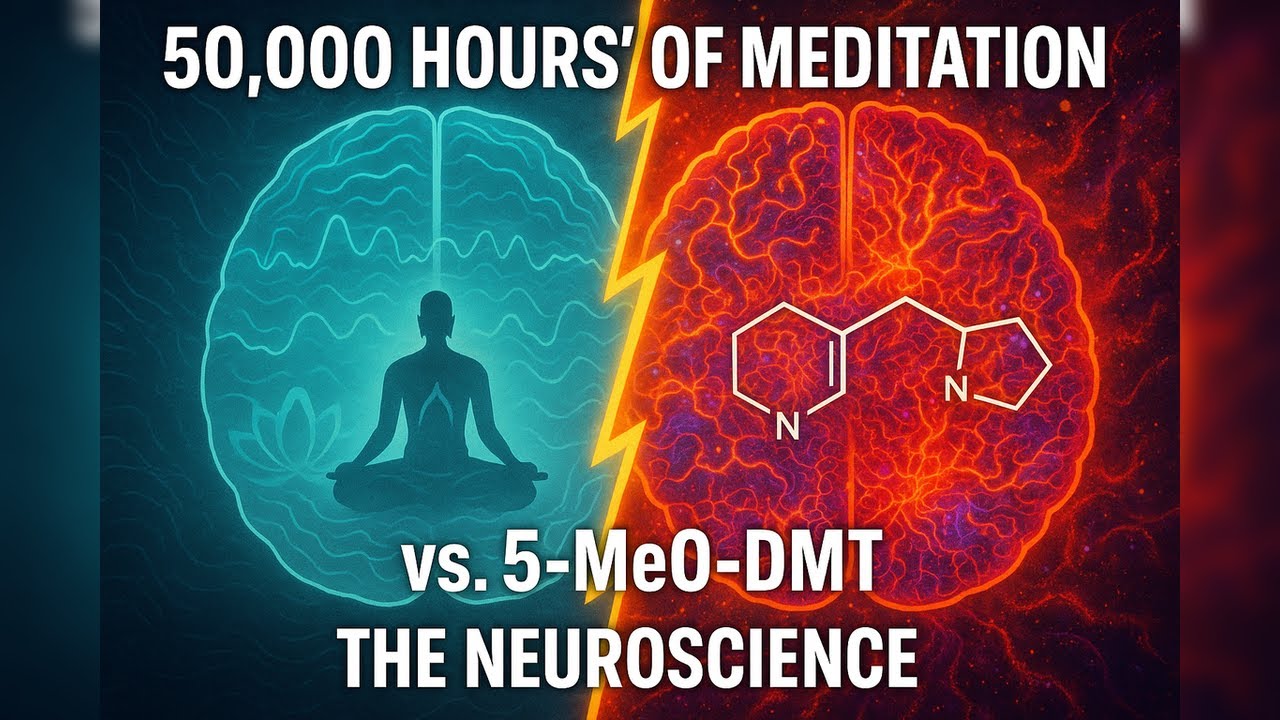 5-MeO-DMT vs. 50,000 Hours of Meditation: The Results