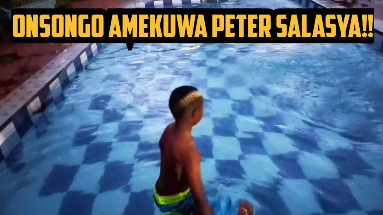 BREAKING NEWS!! ONSONGO ALMOST DROWNS IN A SWIMMING POOL!!!@onsongocomedy
