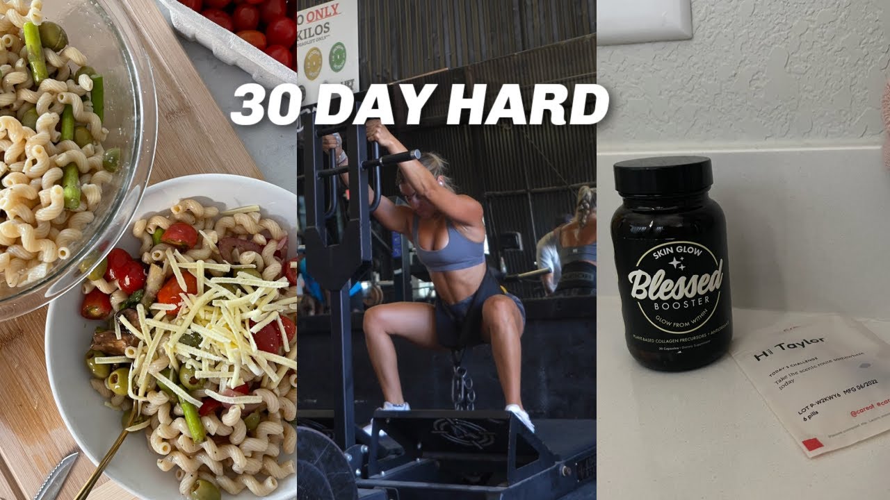 BECOMING HEALTHY AGAIN | day 1 of 30 Day Hard