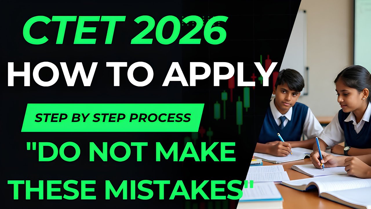 How to apply for CTET 2026 Step by Step Guide | CTET Feb 2026