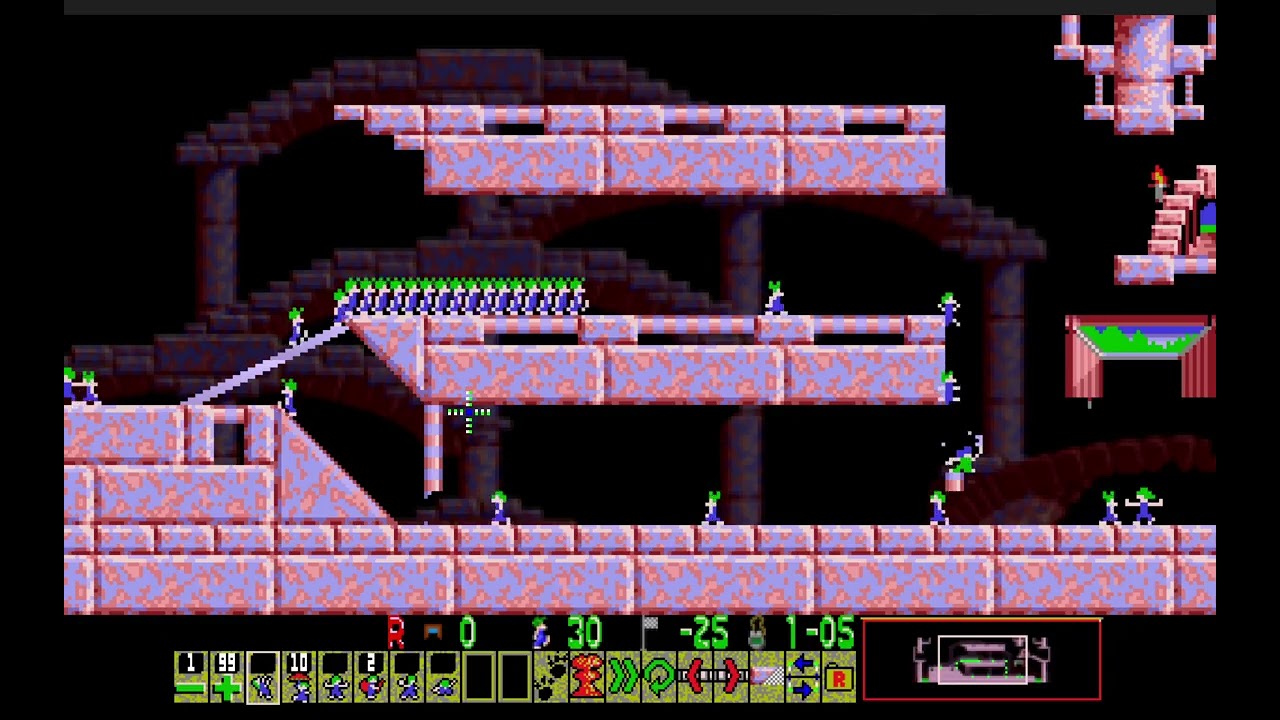 Lemmings Redux Old Formats NL (Quirky 24) - Lunch time
