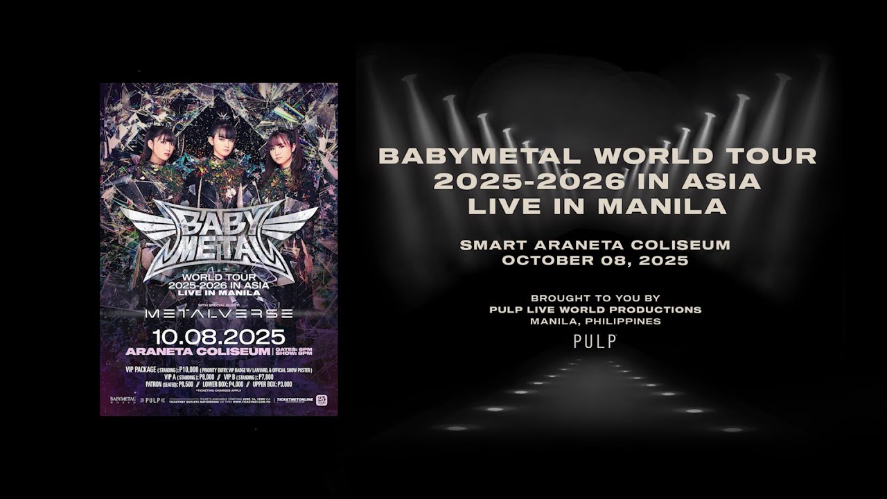 BABYMETAL WORLD TOUR 2025-2026 IN ASIA LIVE IN MANILA After Movie