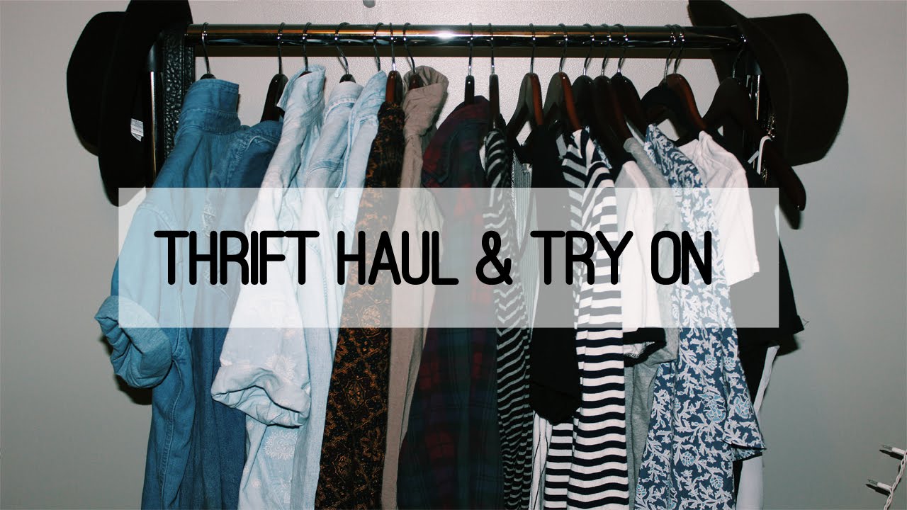 Thrift Haul & Try On | August