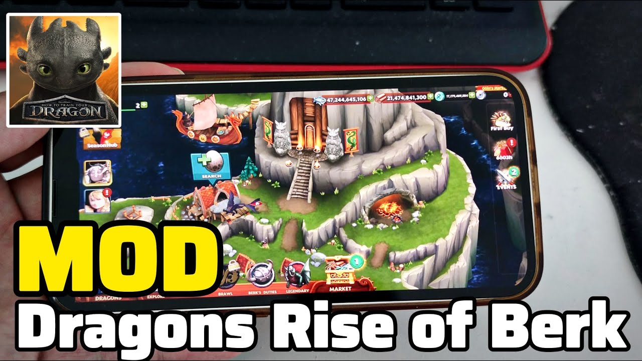 Dragons Rise of Berk Hack/MOD Apk 2025 ✅️ Get Unlimited Runes, Fish & Wood!! (iOS/Android)