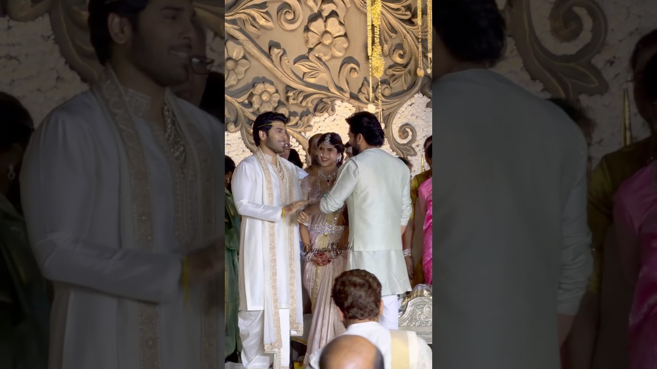 అల్లు శిరీష్ పెళ్లికి వచ్చిన Hero Surya at Allu Arjun Brother Allu Sirish Marriage in Hyderabad