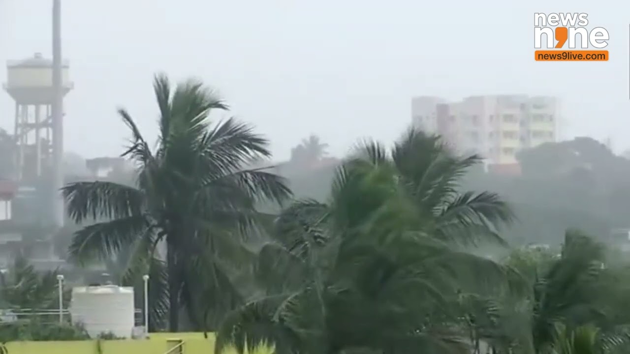 Light Rainfall in Bhubaneswar : Odisha Weather Update | Cyclone Dana | News9