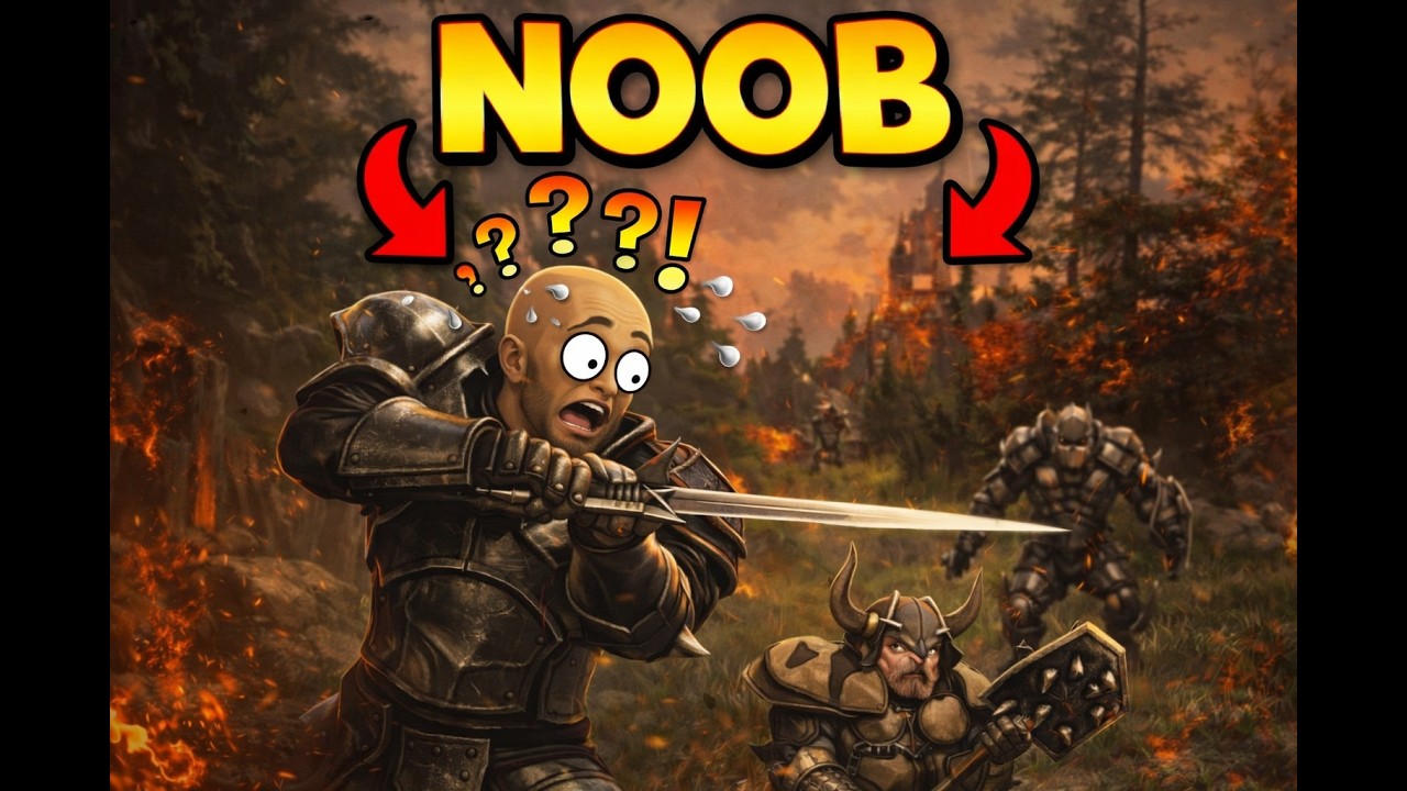 Darkfall: Rise of Agon PvP | Touch Grass Simulator “Noob”