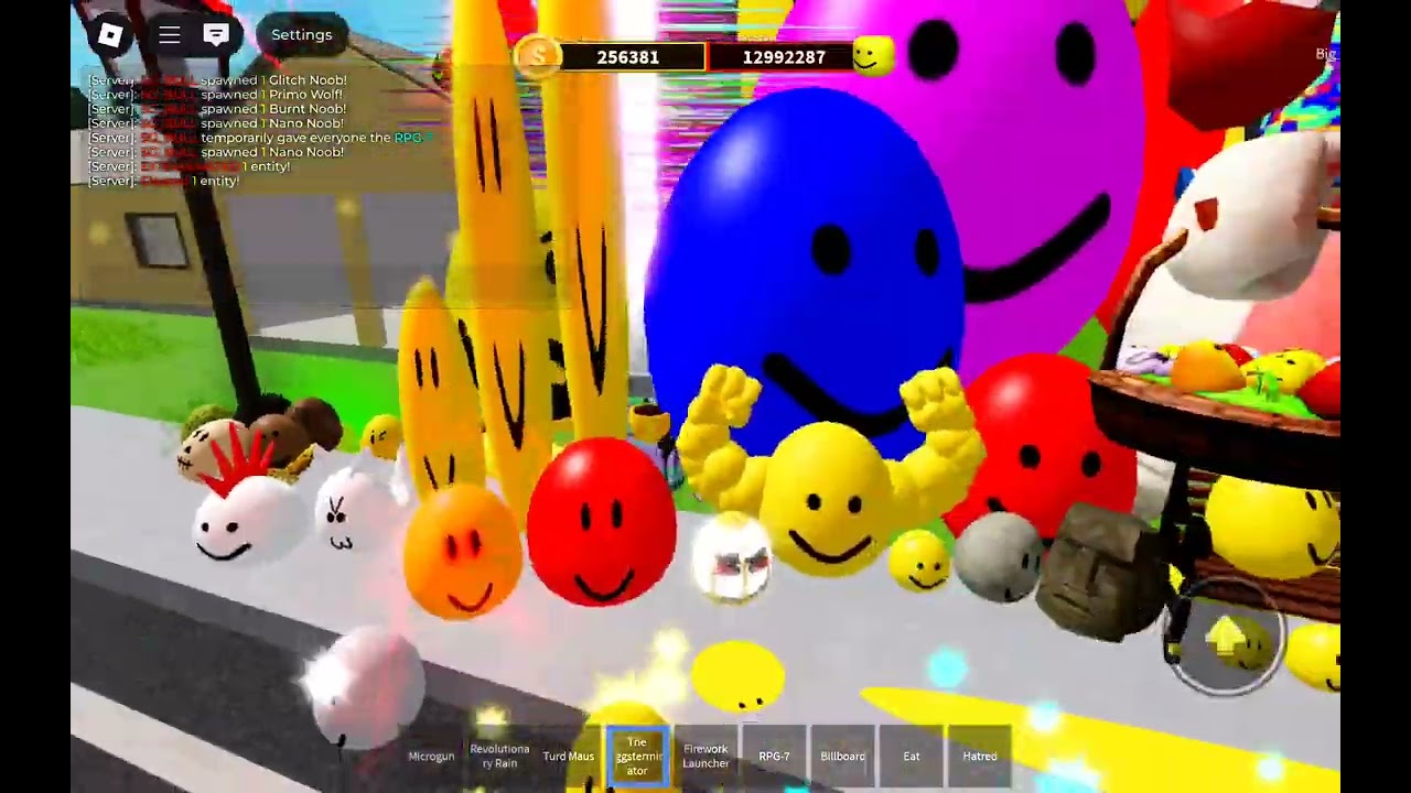 The Easter Event | ROBLOX Shoot and Eat Noobs