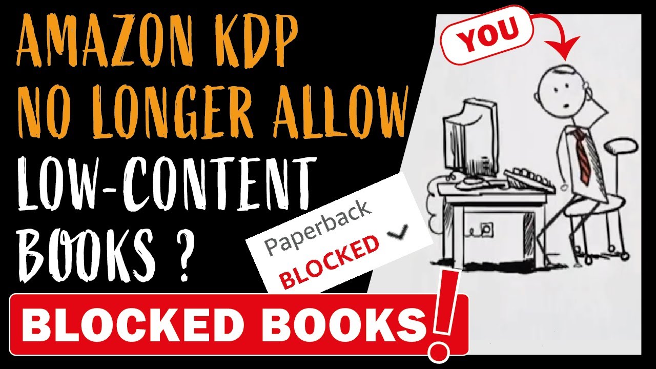 Заблокированные книги Amazon KDP: разочаровывающий опыт клиентов, покупающих книги с низким содер...