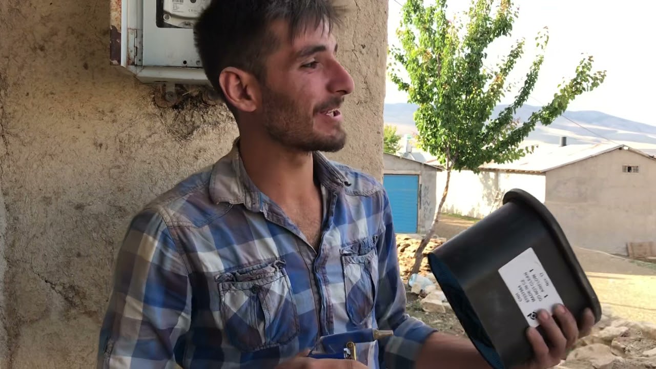 Traktörün hava filtresini temizledik Sivas gürün New Holland