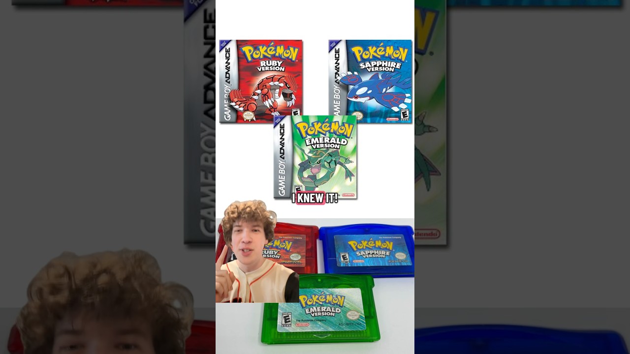 Pok&eacute;mon Ruby, Sapphire, & Emerald on Nintendo Switch?!