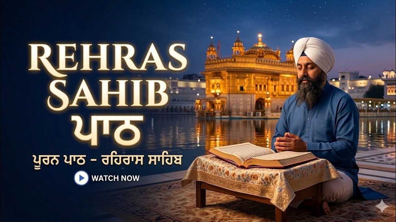 Rehras Sahib Path // Darbar Sahib Amritsar