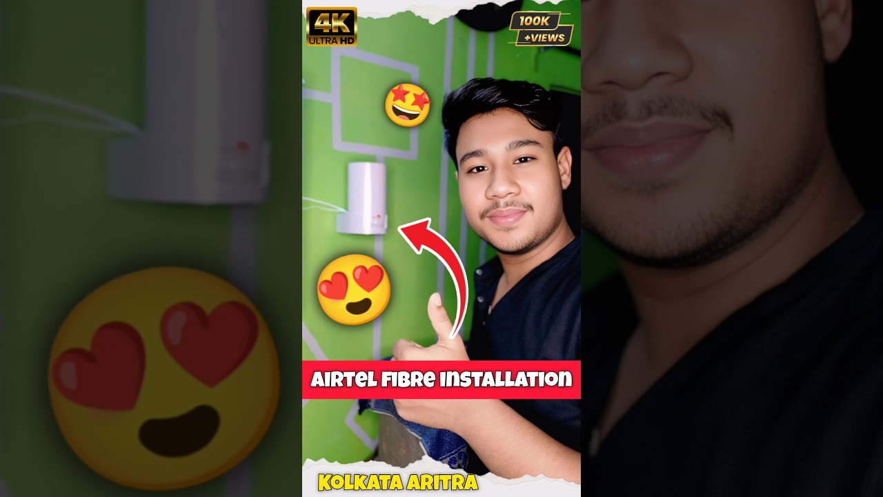 Airtel Xstream Fiber Connection And DTH Installation Recharge & Plan Full Details Video #airtel#wifi