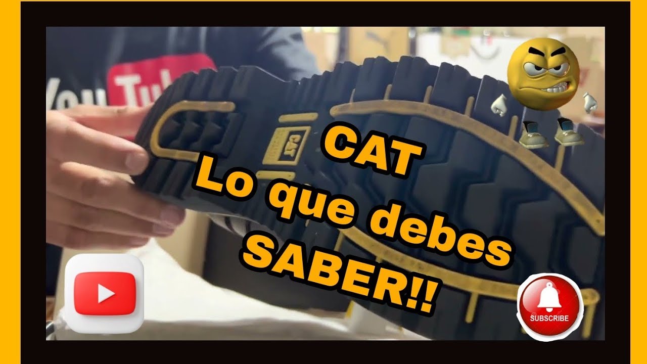 ✅CATERPILLAR Unboxing!Como saber si es ORIGINAL⚠️